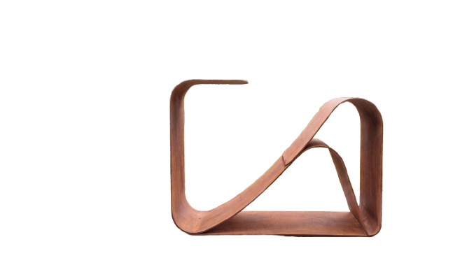 Range-Bûche Design - Brasero artisanal corten manufacturé en France | Atelier LBF