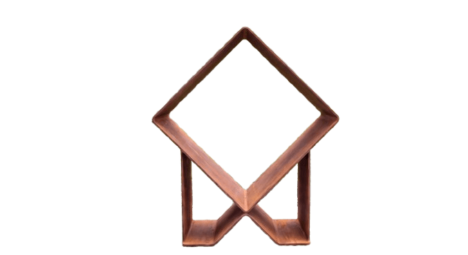 Range-Buches Corten - Brasero artisanal corten manufacturé en France | Atelier LBF